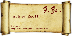 Fellner Zsolt névjegykártya